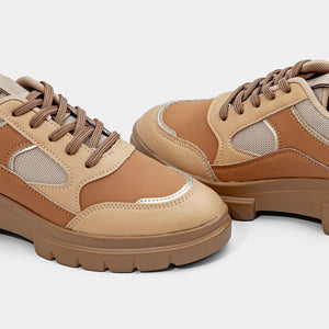 sneakers women brown – LSN-006121 | Lemis Pakistan