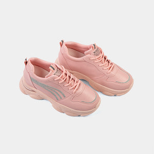 pink chunky platform sneakers – LSN-006280 | Lemis Pakistan