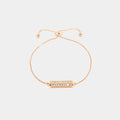 gold tone bar crystal bracelet – Gold-Tone Bar Crystal Bracelet | Lemis Pakistan
