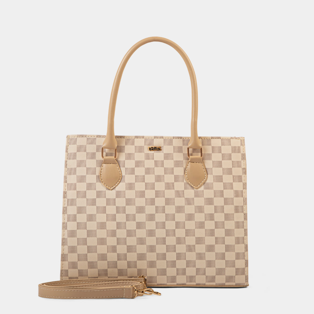 Tan Tote Bag – LHB-000245 | Lemis