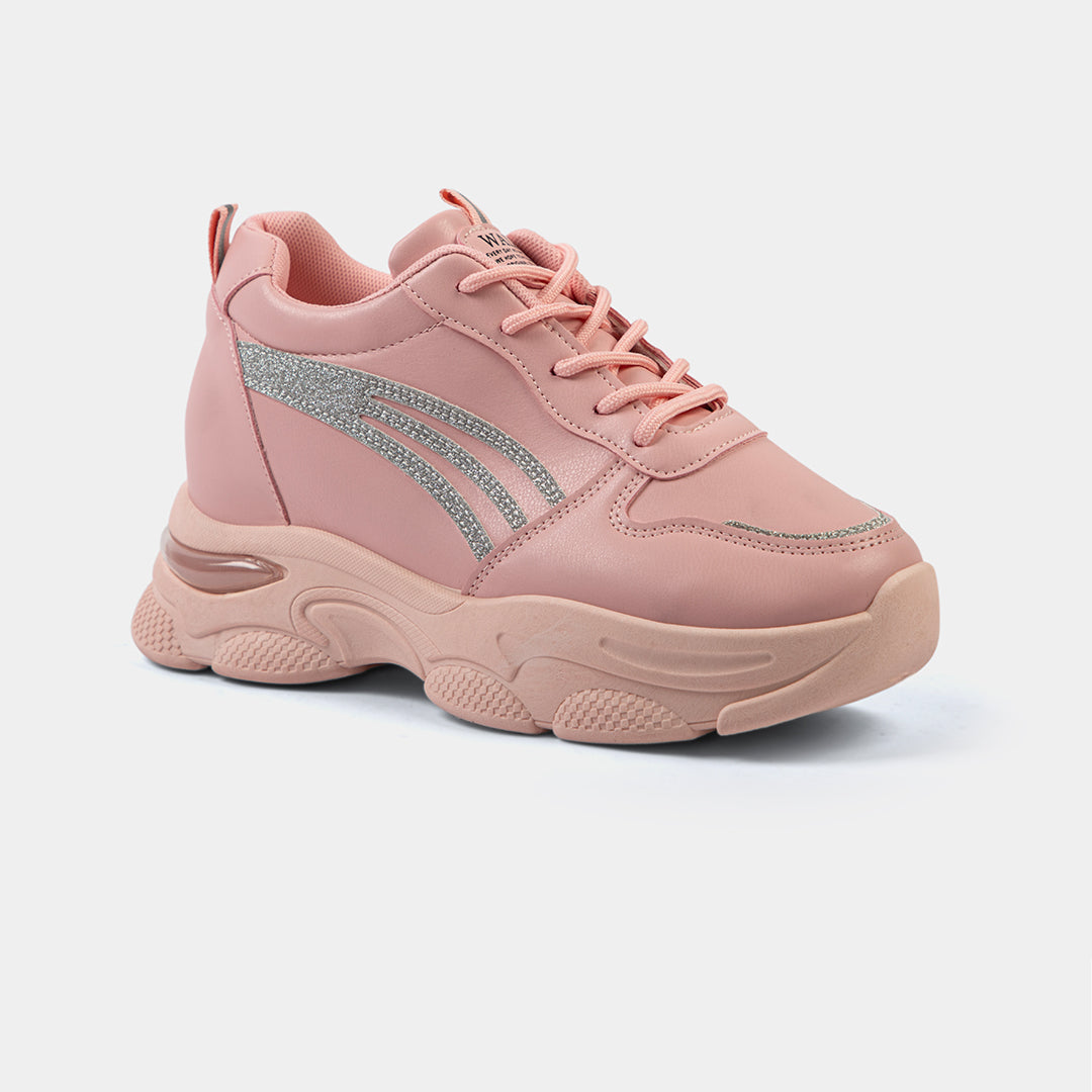 pink chunky platform sneakers – LSN-006280 | Lemis Pakistan