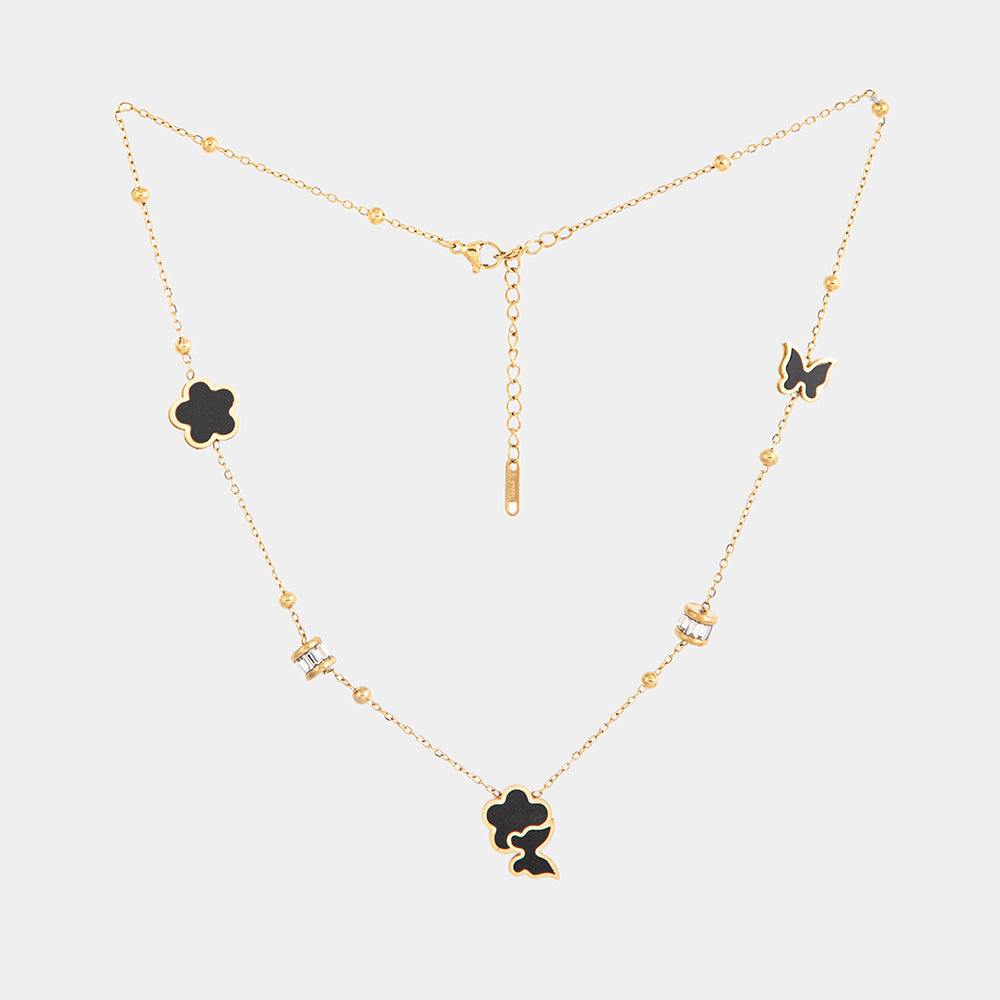 Nature-Inspired Charm Necklace