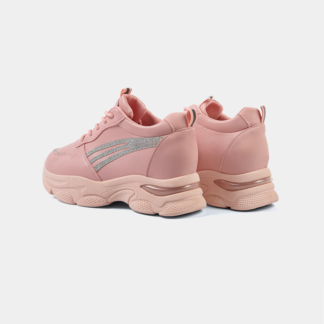 pink chunky platform sneakers – LSN-006280 | Lemis Pakistan