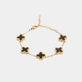 black clover gold tone bracelet – Black Clover Gold-Tone Bracelet | Lemis Pakistan
