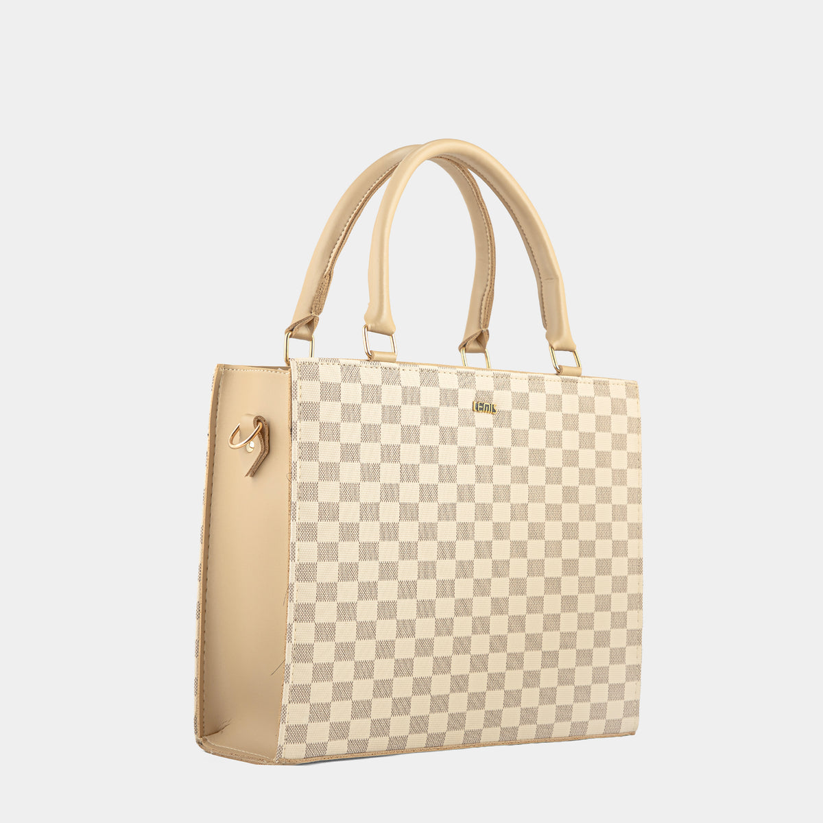 Beige Tote Bag – LHB-000214 | Lemis
